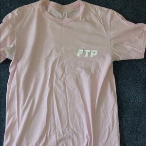 FTP Pink Mens Tee Shirt Hype